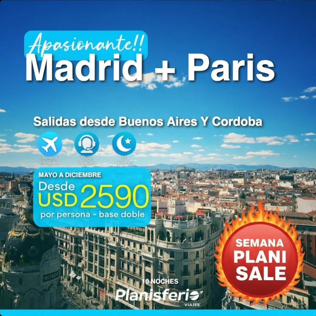 Madrid + París