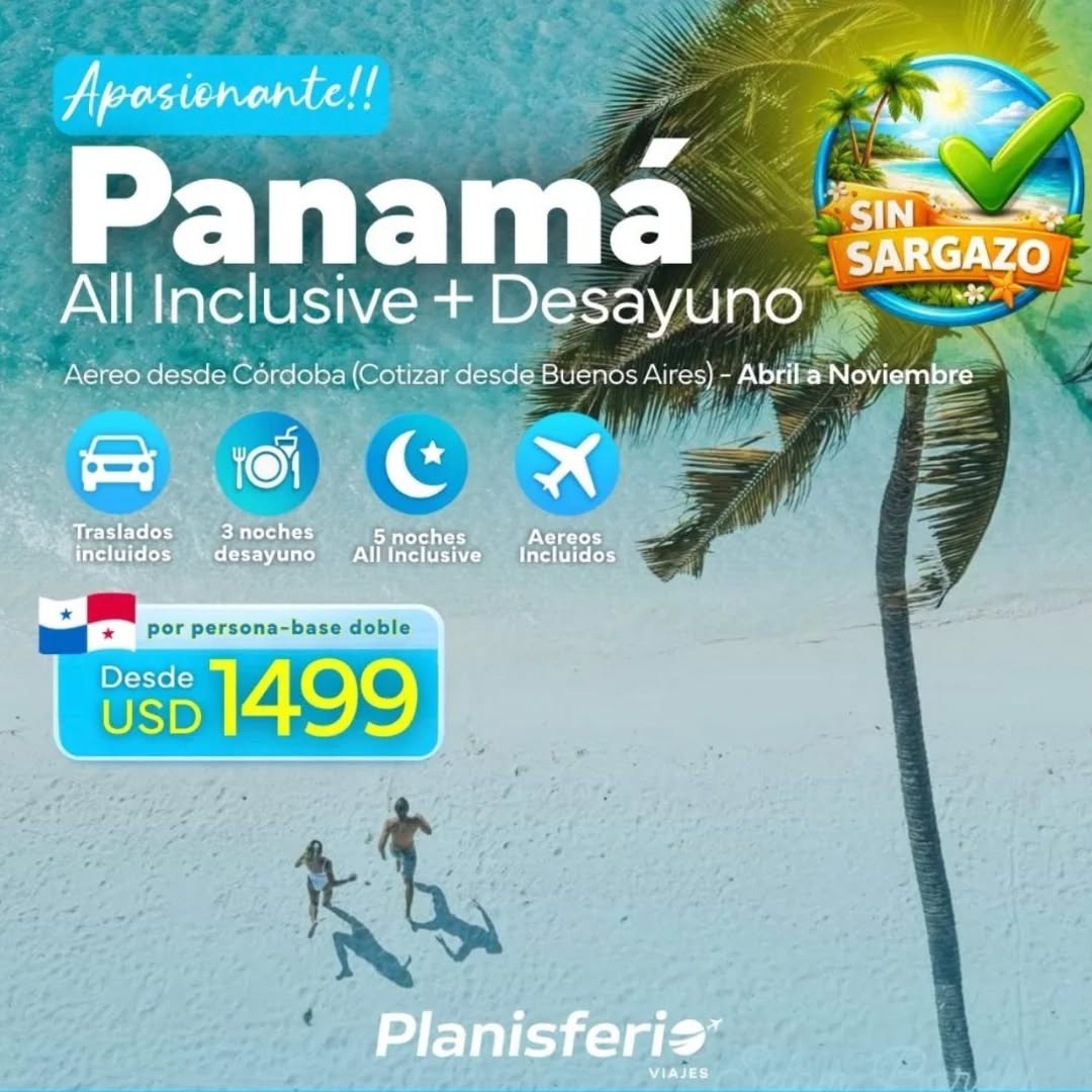 Panamá · All Inclusive + Desayuno